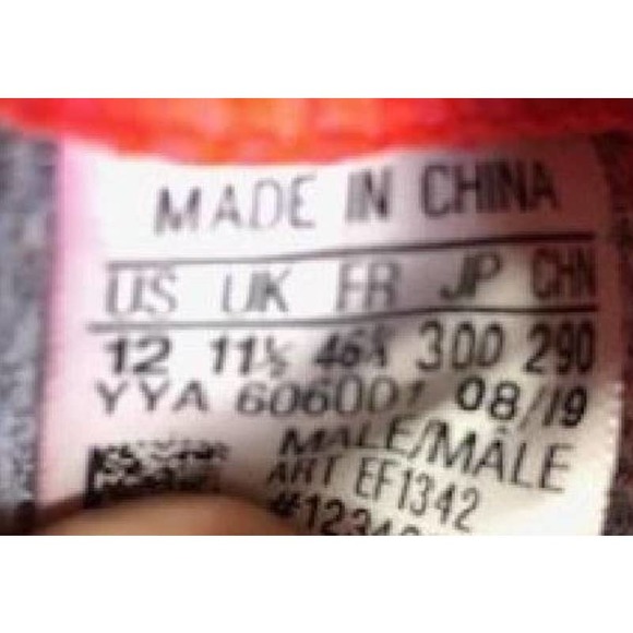 Adidas EF1342 Ultraboost 19 Lace-Up Running Sneakers White Orange Men's US 12 - Picture 6 of 6